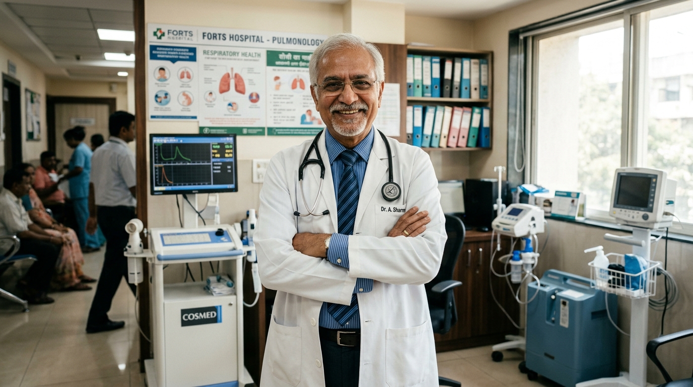 Prof. (Dr.) Mohan Bandhu Gupta - Pulmonology Consultation